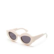 Kuboraum Vita solglasögon för dagligt bruk White, Dam