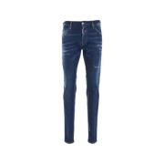 Dsquared2 Snygga blå jeans för män Blue, Herr