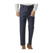 Covert Suit Trousers Blue, Herr