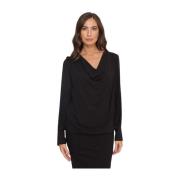 Liu Jo Stilfull Blus Black, Dam