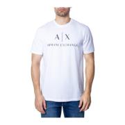 Armani Exchange T-shirt i bomull White, Herr