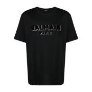 Balmain Svarta T-shirts och Polos från Balmain Black, Herr