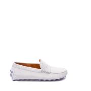 Tod's Stiliga Macro Loafers White, Dam