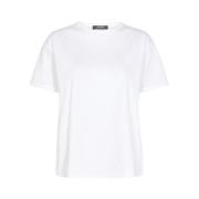 MOS MOSH Vit Bas T-Shirt White, Dam