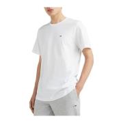 Tommy Jeans Vår/Sommar Jersey Tee White, Herr