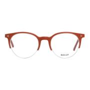 Bally Stiliga Bruna Runda Optiska Bågar Brown, Unisex