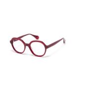 Gigi Studios Röda Smooth Glasögon Red, Unisex