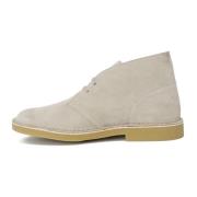 Clarks Herr Desert Bt Evo Läderstövlar Gray, Herr