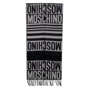 Moschino Dam Halsduk Höst/Vinter Kollektion Gray, Dam