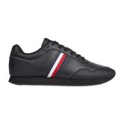 Tommy Hilfiger Svarta Core Lo Runner Sneakers Black, Herr