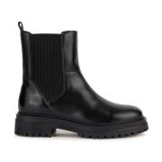 Geox Svarta Iridea Boots Black, Dam