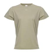 Pinko Basic Jersey Logo T-Shirt Green, Dam