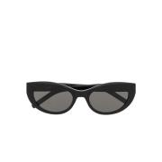 Saint Laurent Cateye Solglasögon Black, Dam