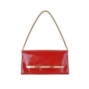 Jimmy Choo Pre-owned Pre-owned Läder axelremsvskor Red, Dam