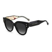 Carolina Herrera CH 0008/S Solglasögon Black, Dam