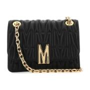 Moschino Stilfull Cross Body Väska Black, Dam