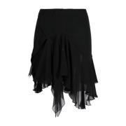 Versace Kort kjol Black, Dam