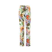 Etro Wide Trousers Multicolor, Dam