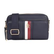 Tommy Hilfiger Blå Ikonisk Cross Body Kameraväska Blue, Dam