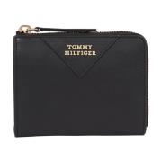 Tommy Hilfiger Svart Crest Med Plånböcker Black, Dam