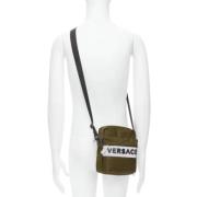 Versace Pre-owned Pre-owned Nylon handvskor Green, Dam