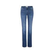 Frame Mörkblå Bootcut Jeans Blue, Dam