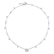 Gucci 18kt Vitguld och Diamant Halsband Gray, Dam