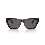 Versace Herrsolglasögon Ve4457 med Mörkgråa Linser Brown, Dam