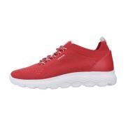 Geox Stiliga dam sneakers Red, Dam