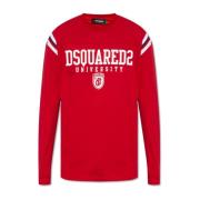 Dsquared2 T-shirt med långa ärmar Red, Herr