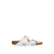 Birkenstock Vit Eco Läder Arizona Sandal White, Dam