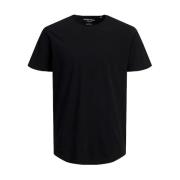 Jack & Jones Organisk Bomull Herr Tee - Vår/Sommar Kollektion Black, H...