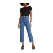 Levi's Cropped Jeans Blue, Dam