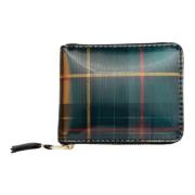 Comme des Garçons Lenticular Tartan Plånbok Green, Unisex