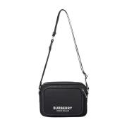 Burberry Lyxig Crossbody Väska Black, Herr