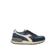 Diadora Blå Ebony Sneakers för Män Blue, Herr