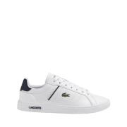 Lacoste Vita avslappnade lädersneakers för män White, Herr