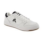 le coq sportif ita aslappnade lädersneakers för män White, Herr