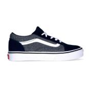 Vans Casual Grå Textil Dam Sneakers Gray, Dam