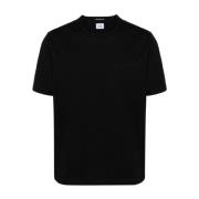 C.p. Company Svarta T-shirts och Polos i Bomullsjersey Black, Herr