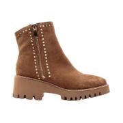 Alma EN Pena Dam Casual Kamel Mocka Ankelboot Brown, Dam