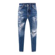 Dsquared2 Blåa Ss24 Jeans för Män Blue, Herr