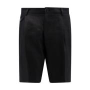 Dolce & Gabbana Linneshorts Black, Herr