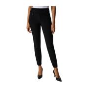 Joseph Ribkoff Slim Fit Siden Effekt Byxor Black, Dam