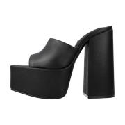 Steve Madden Stilren Plattformklack Mules Black, Dam