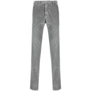 PT Torino Corduroy Bomullsbyxor med Fickor Gray, Herr