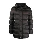 Moorer Huvad Parka med Grima-SH Stil Black, Herr