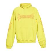 Balenciaga Oversize-huva Yellow, Herr