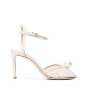 Jimmy Choo Vita Sandaler för Kvinnor White, Dam