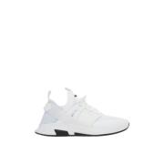 Tom Ford Låga Sneakers i Vit med Suede Detaljer White, Herr